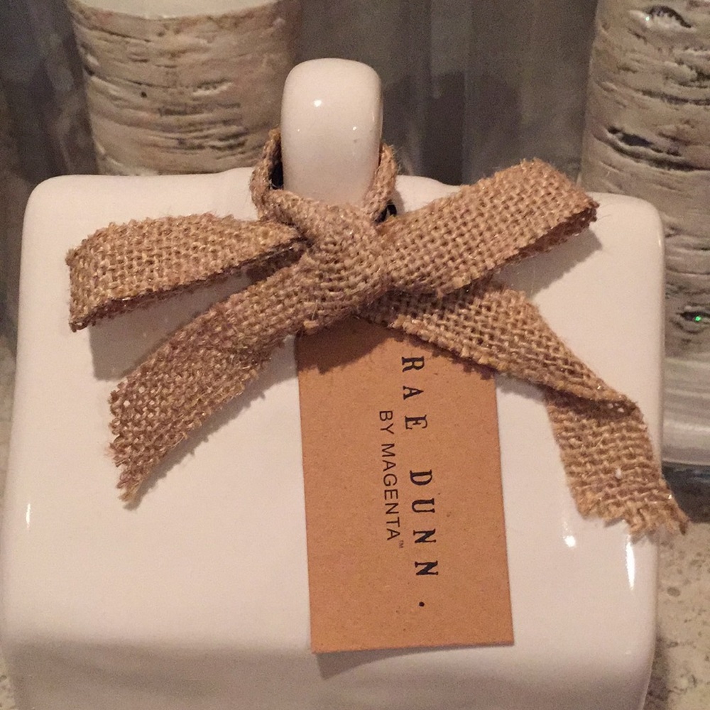 LAST ONE:  Rae Dunn “Home” ceramic birdhouse. - Picture 5 of 9